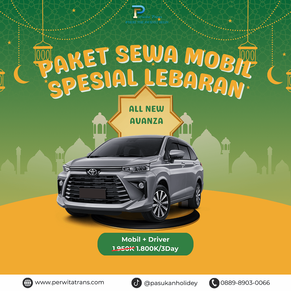 tarif sewa mobil lebaran 2025